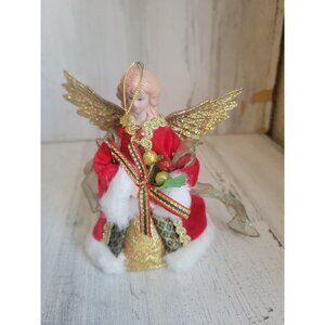 Vintage mini cherub Angel Tree Topper Xmas home decor‎